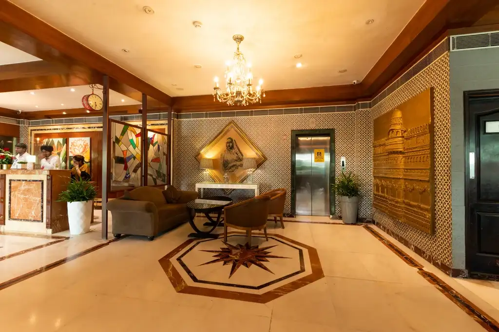 Another image of Lobby area at A hotel Ludhiana