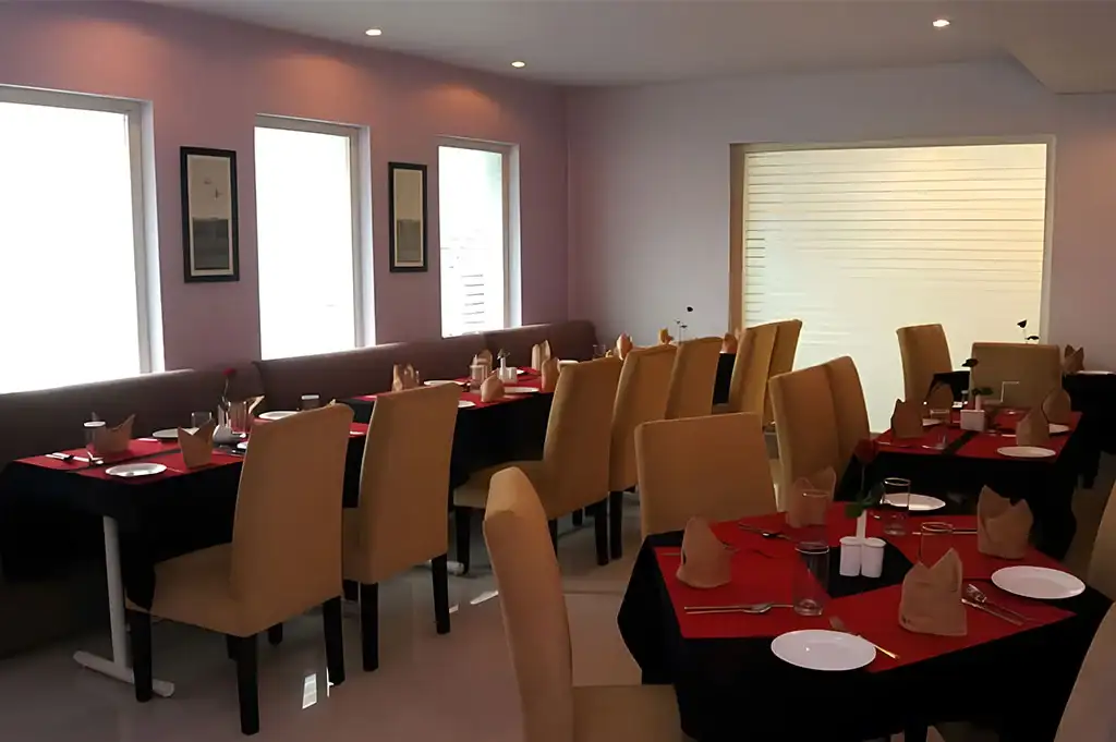 Dining Area in the Restaurant at A Hotel Jalandhar